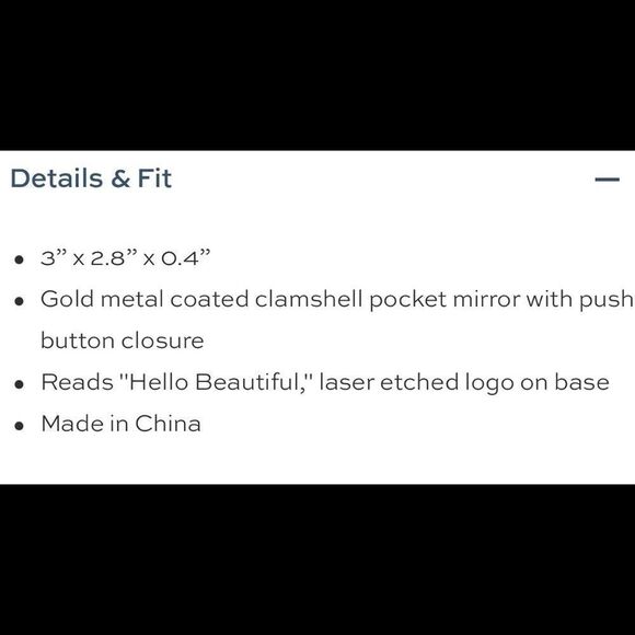 Draper James Make up Compact Mirror Ipsy bag - Picture 7 of 8